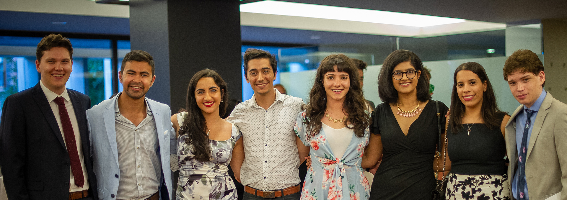 Students at the 2018 Grad Awards Reception